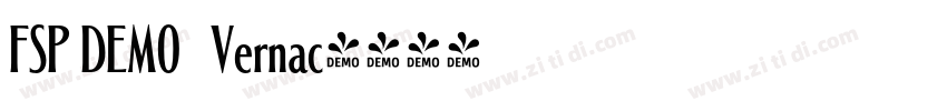 FSP DEMO   Vernac字体转换
